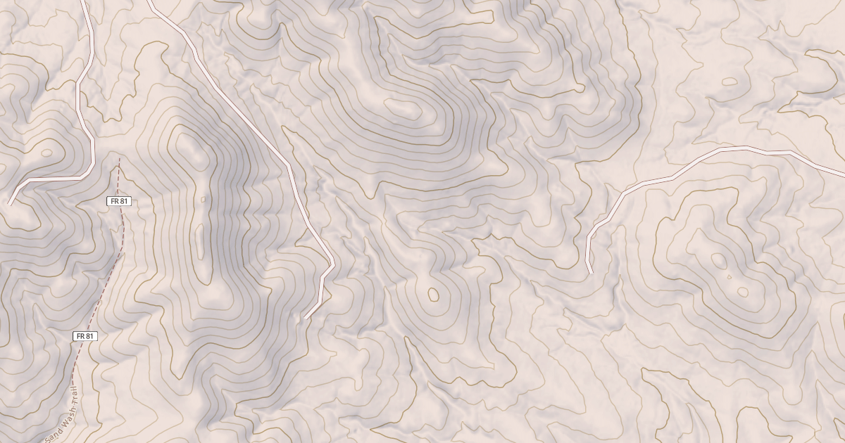 Map preview of USFS Motor Vehicle Use Map Roads {083E2FE1-0AF5-4803-BEB7-6F99959BFC77}