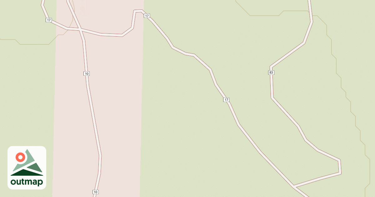 Map of Millican Plateau Tr 17