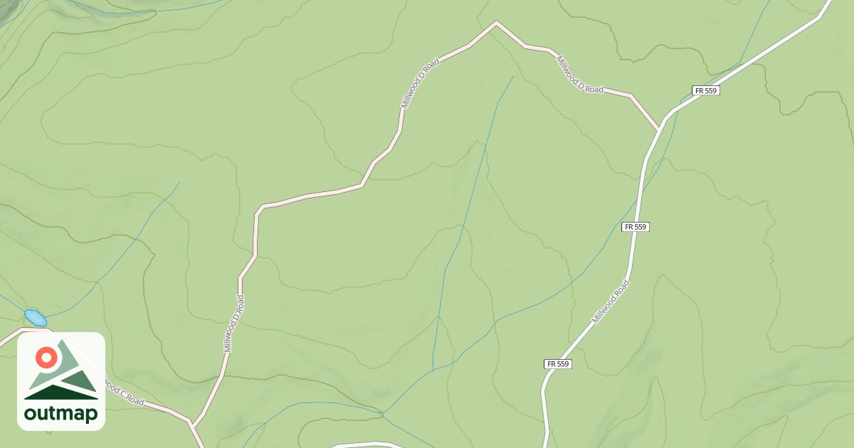 Map of MILLWOOD D