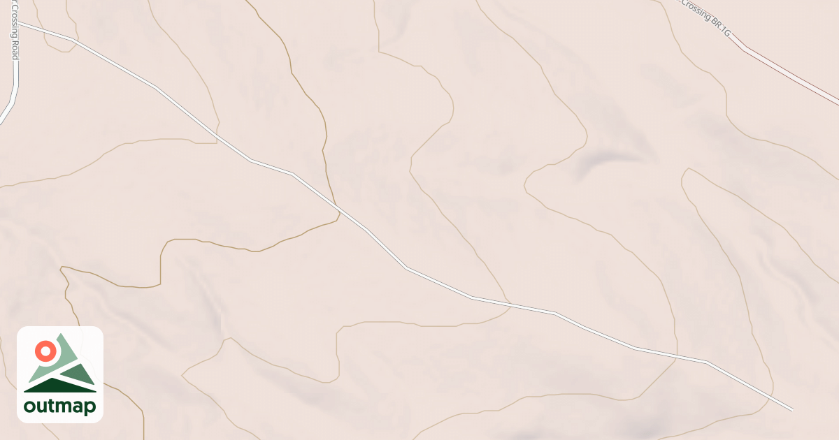 Map of CUSTER CROSSING BR 1F
