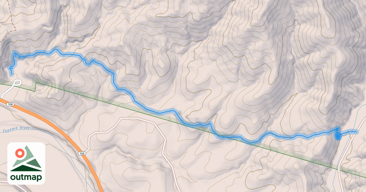 Map of Gifford Trail