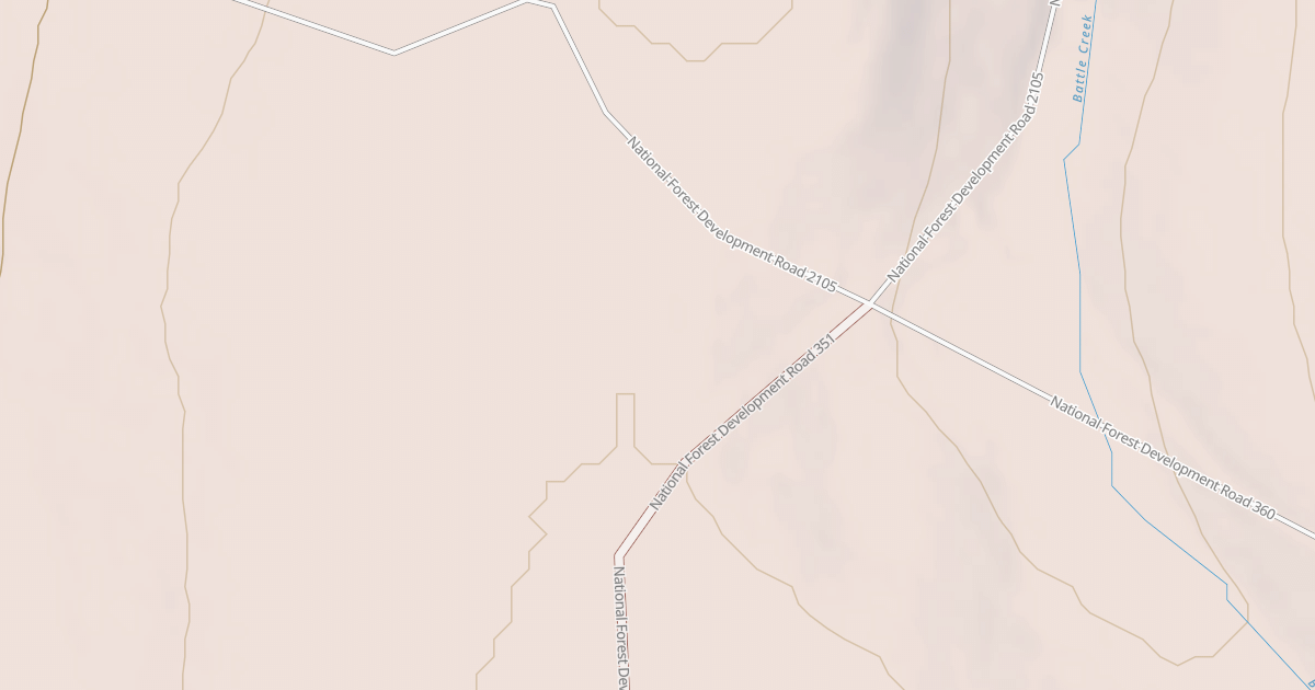 Map preview of USFS National Forest System Roads {75E9A2B1-A800-4042-A160-04CCB2C034EC}