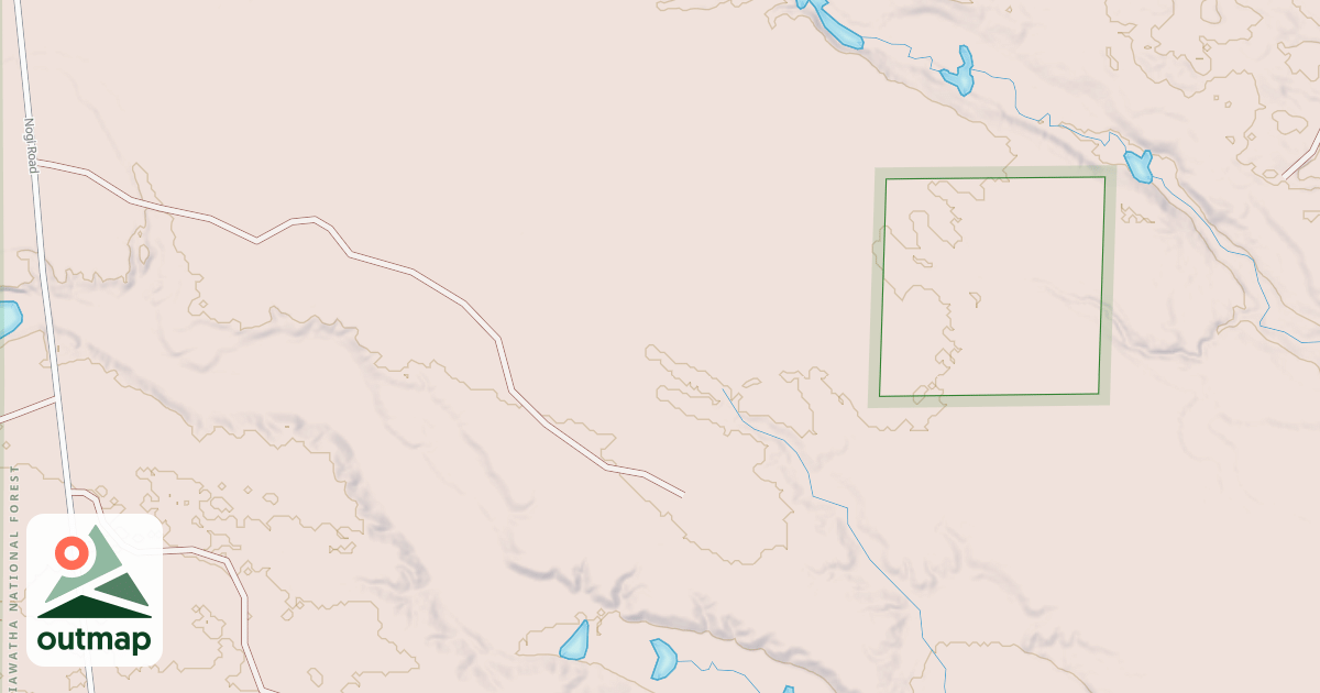 Map of BURMA GRADE SPUR F