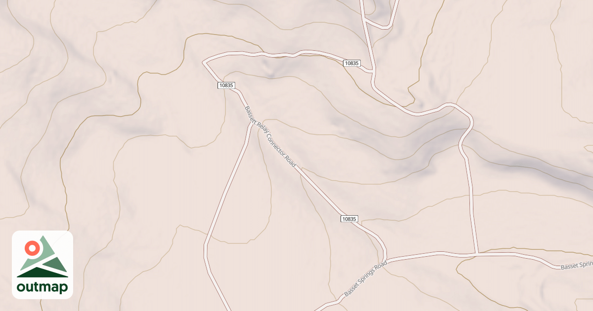 Map of BASSETT-RELAY CONNECT