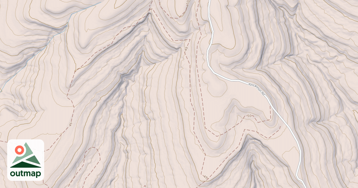 Map of BROCK CREEK #49