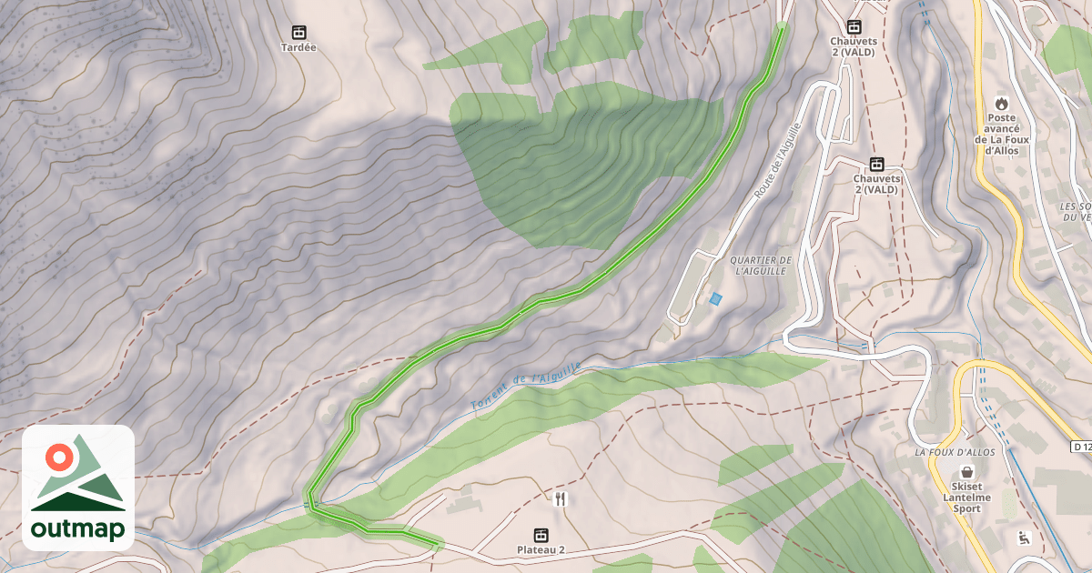 Map of Séolane
