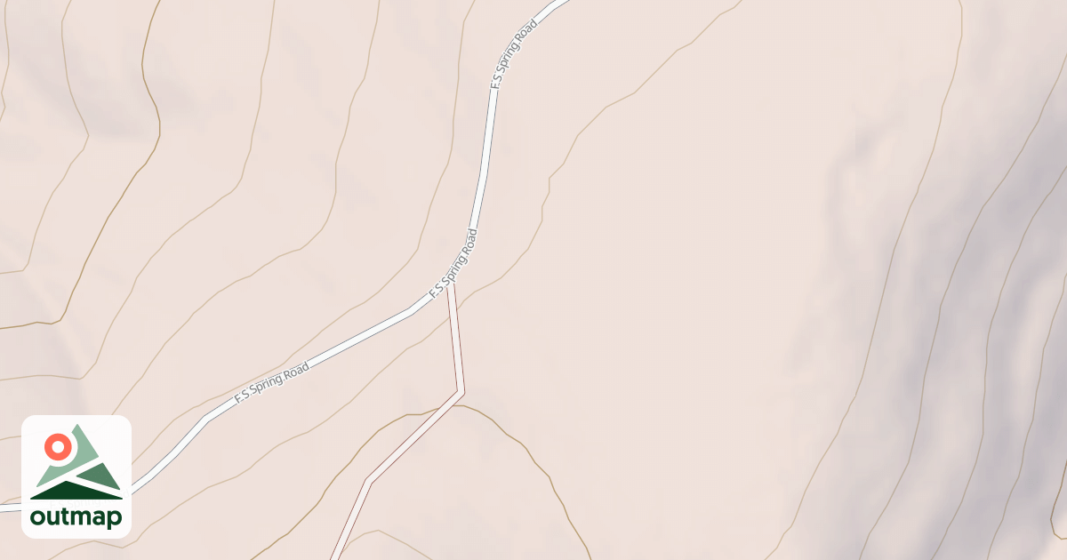 Map of Monument Peak East