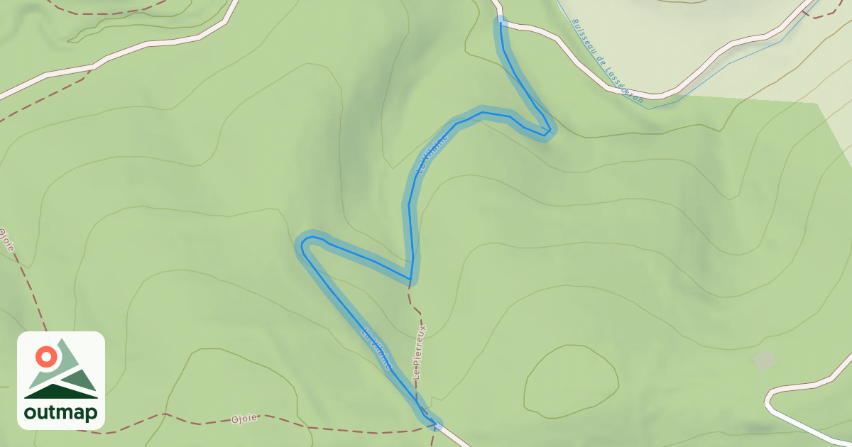 Map of La Vilaine