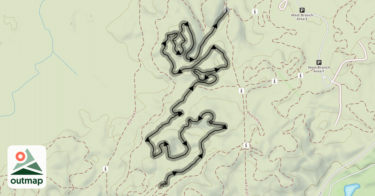 Map of Roller Coaster