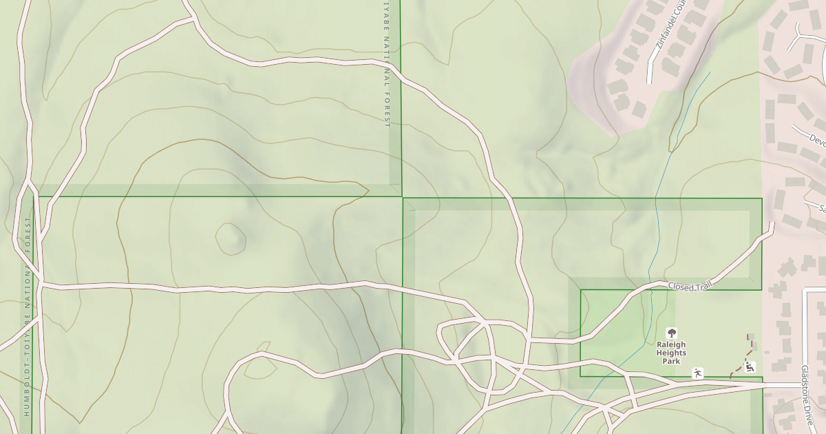 Map preview of Rh Trail