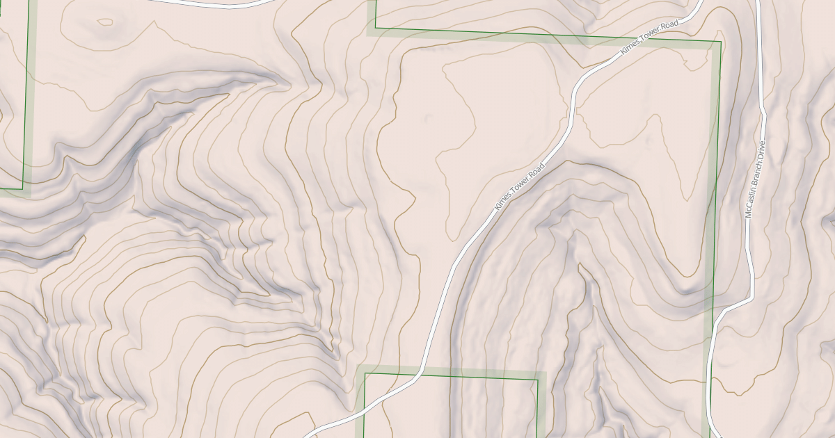 Map preview of USFS National Forest System Roads {09F5D16E-F3AB-45E2-BA3B-C7A0F8DB202F}