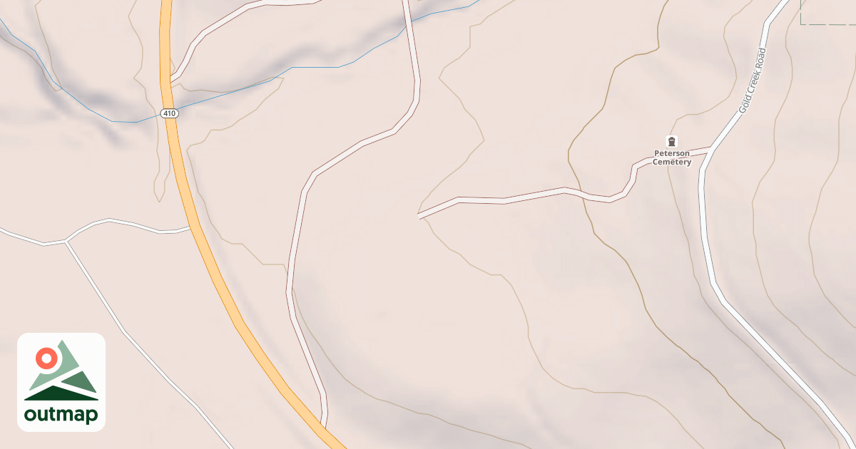 Map of GOLD CREEK SUMMER HOMES