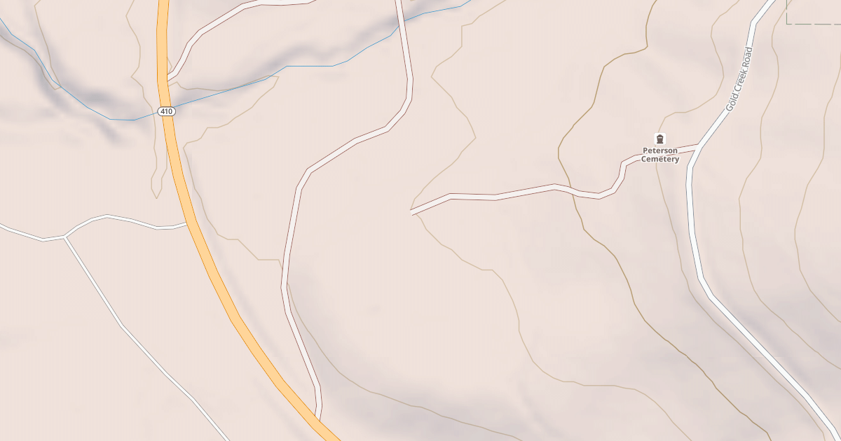 Map preview of GOLD CREEK SUMMER HOMES