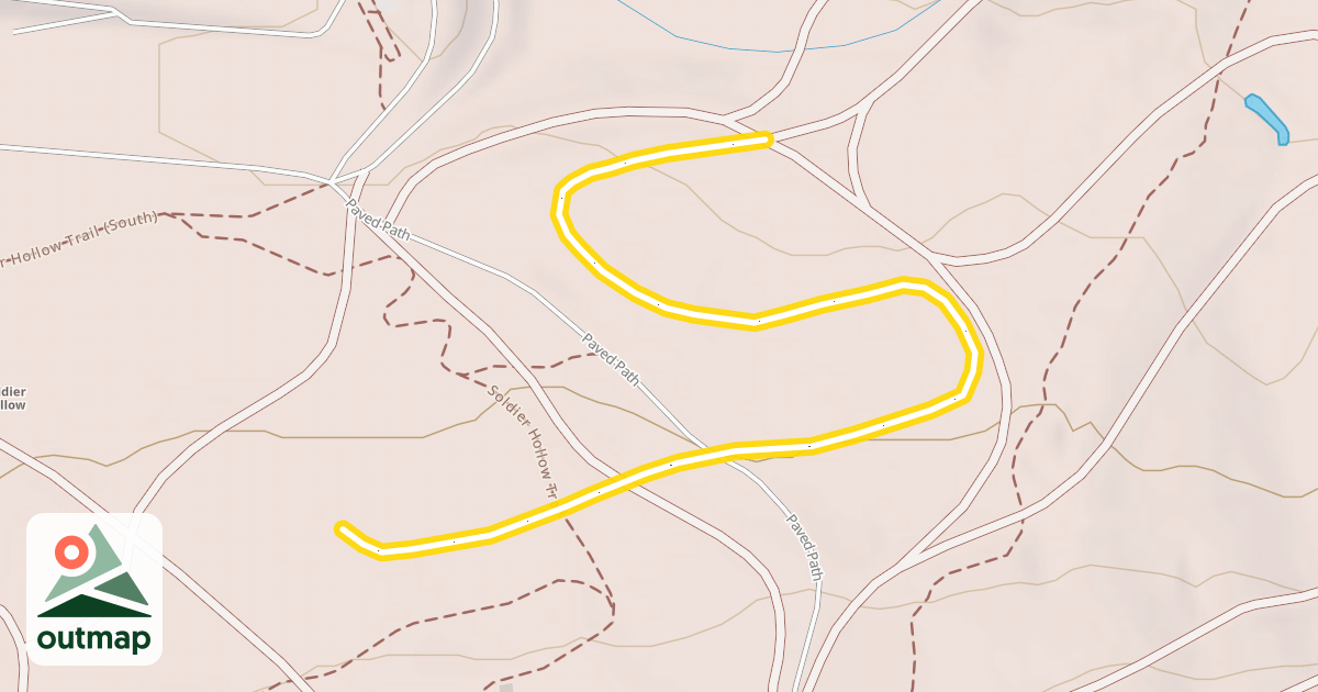 Map of Parallel Universe (2.5 km)