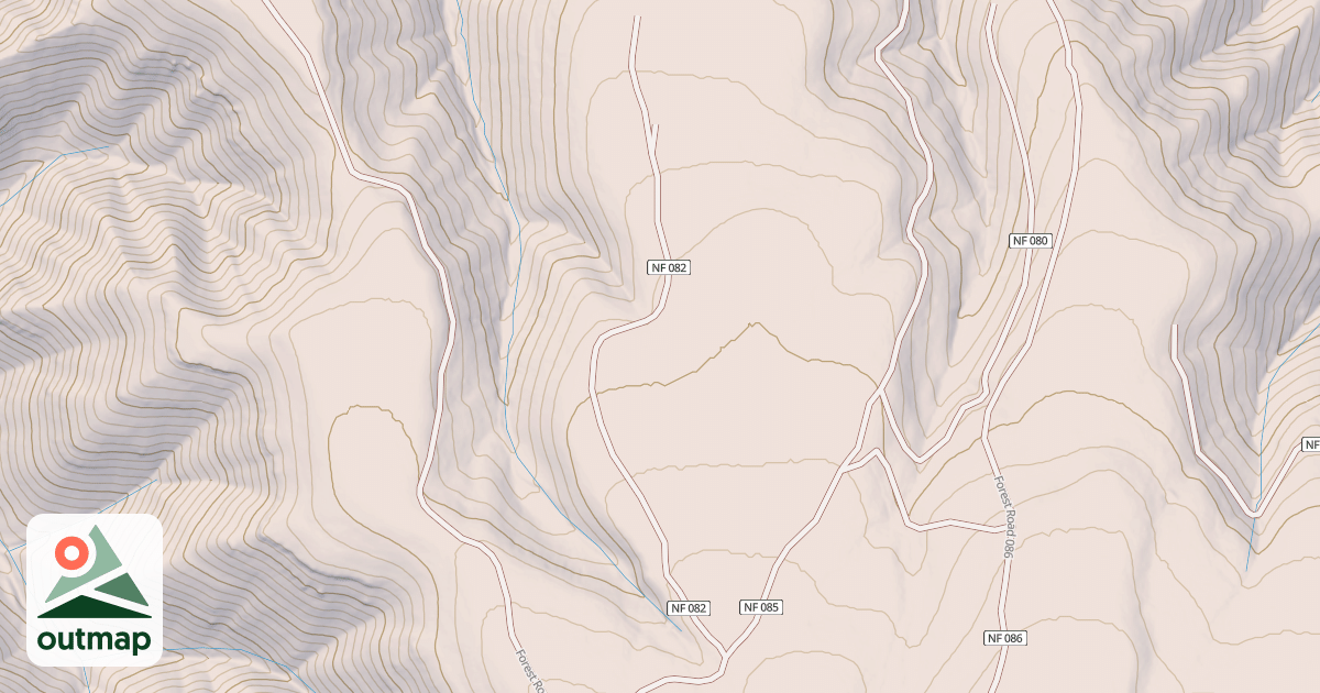 Map of NEW ABELS STOCK PASTURE