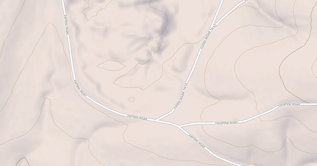 Map preview of JAWBONE RIDGE OHV ATV