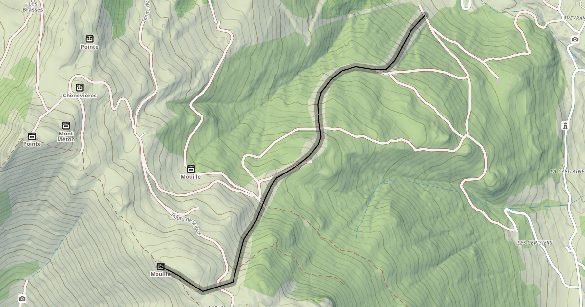 Map preview of La Joux