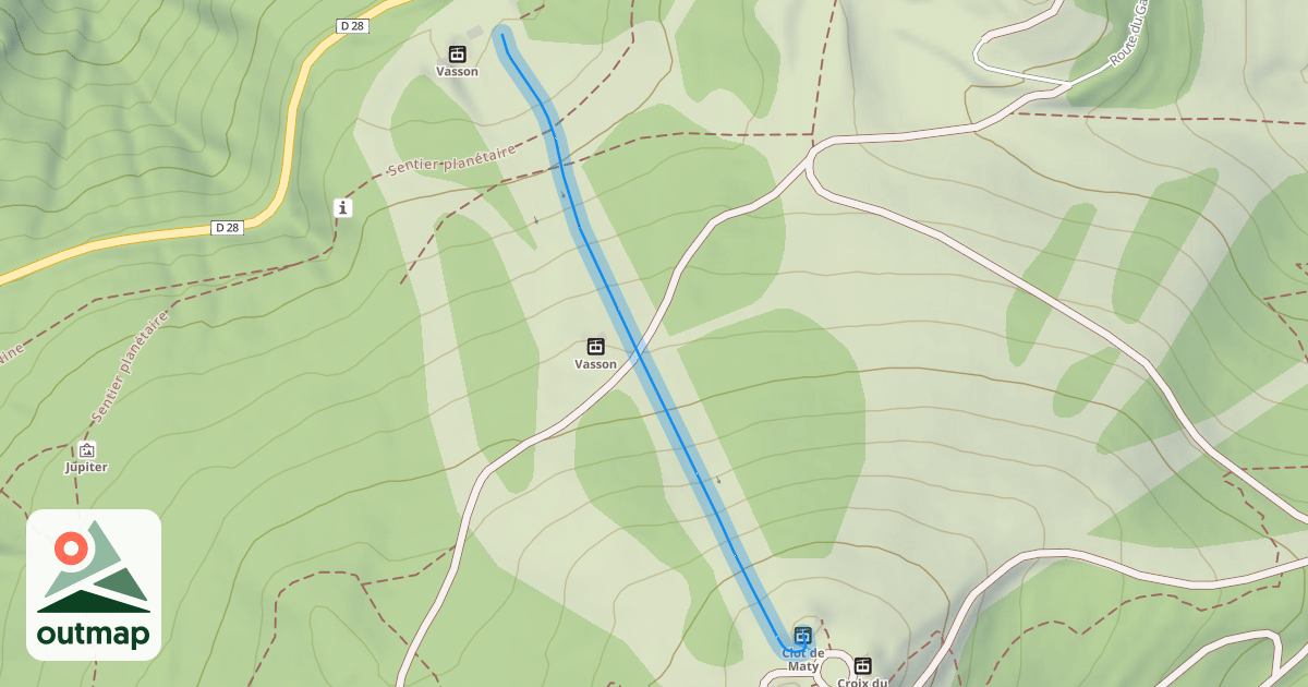 Map of Lys Martagon
