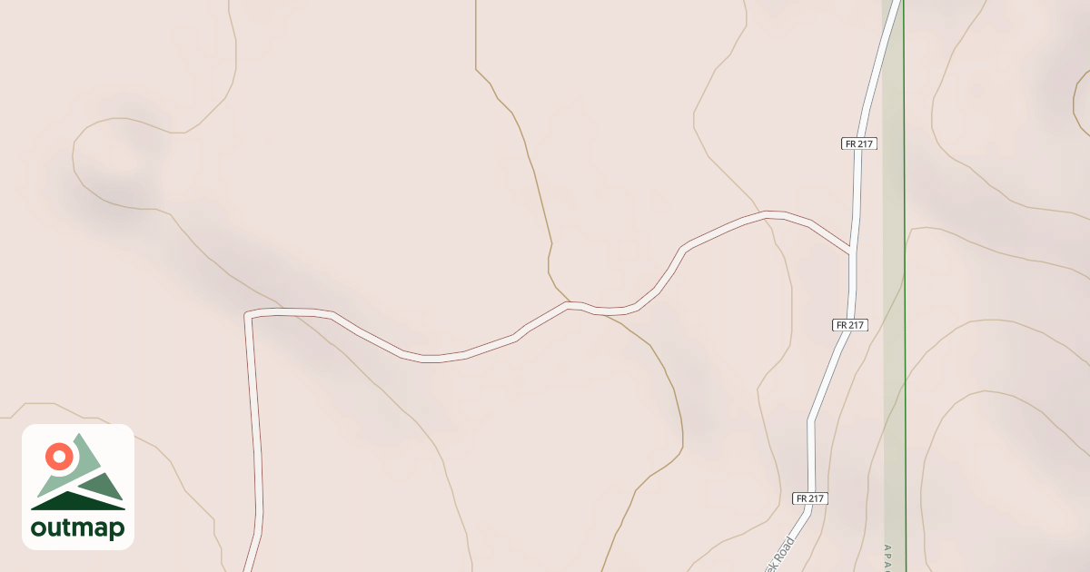 Map of USFS National Forest System Roads {02289F1D-18D0-4D21-A061-3446D2A35ED1}