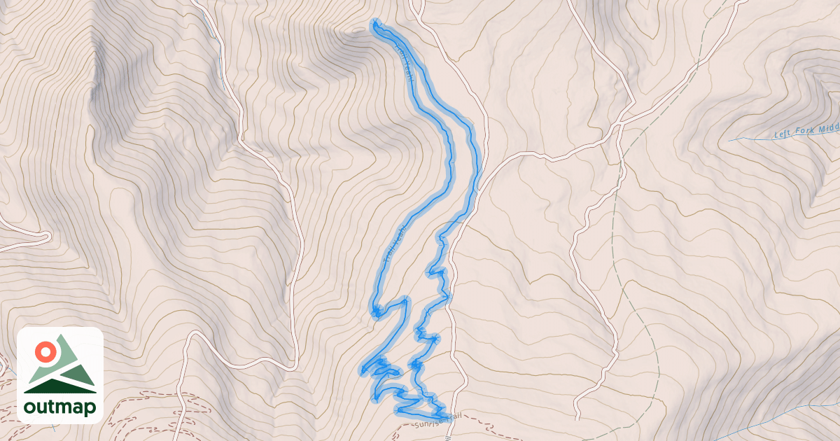 Map of Trail Yeah!