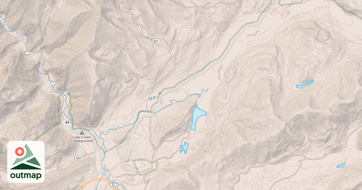 Map of BEAVER CREEK
