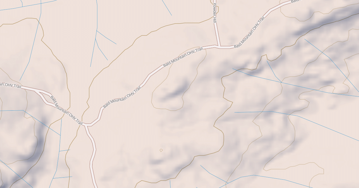 Map preview of BALD MOUNTAIN T17