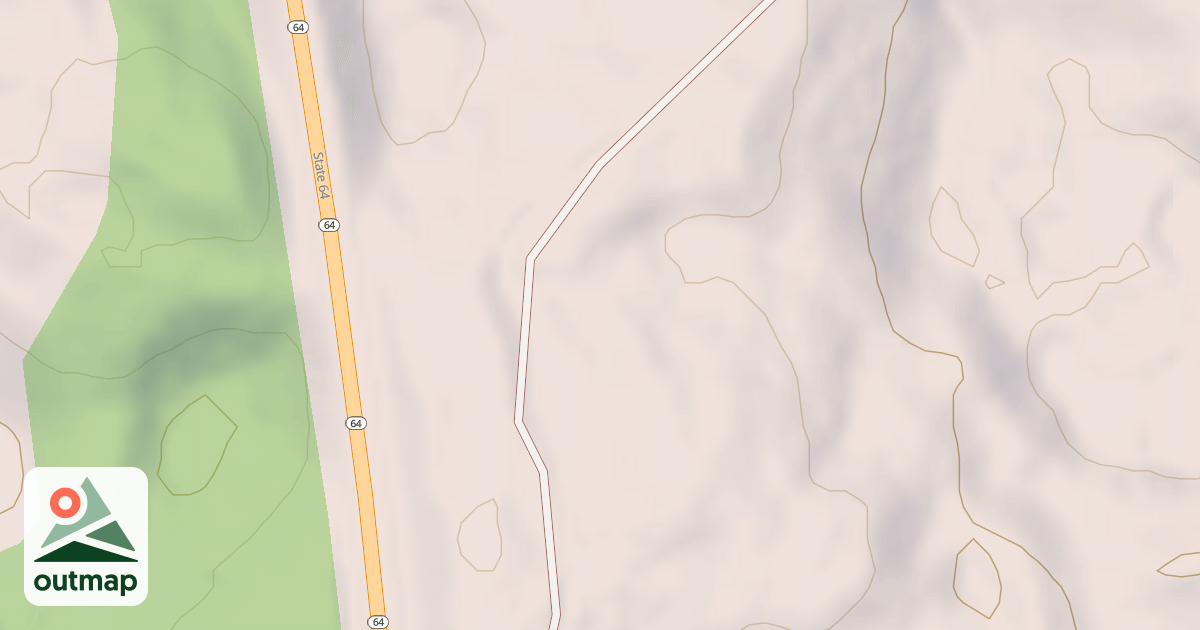 Map of Martineau Recreational Trails