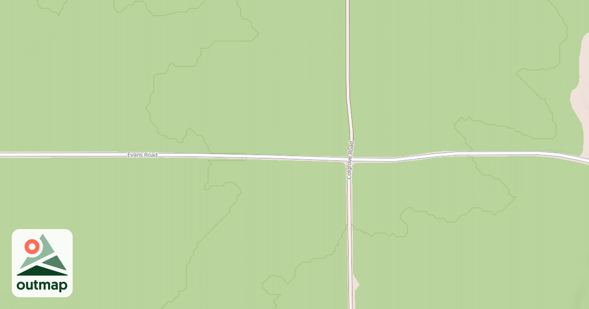 Map of EVANS