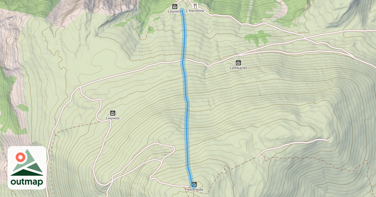 Map of Fontfroide
