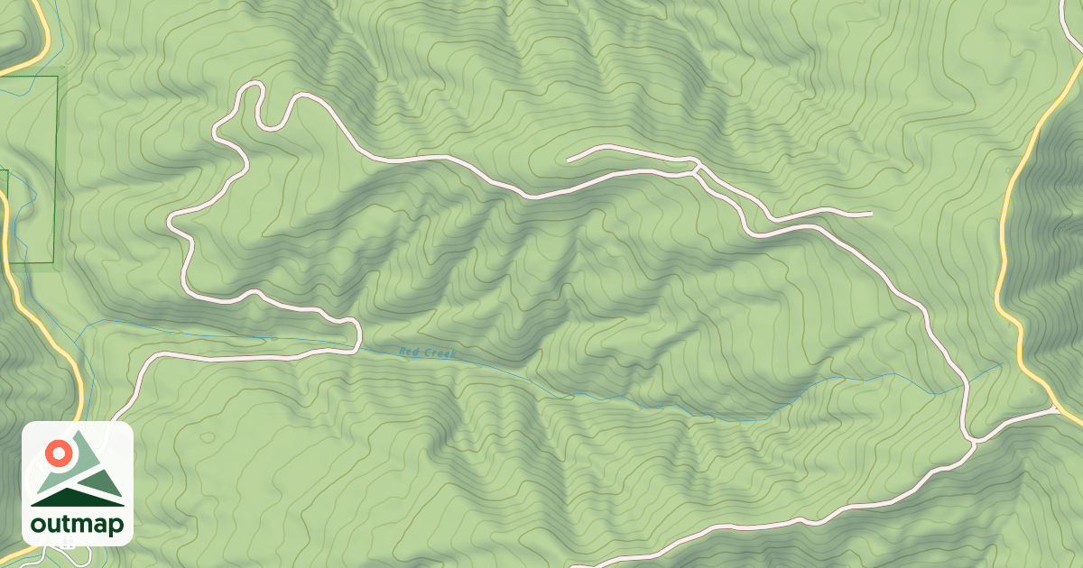 Map of USFS Motor Vehicle Use Map Roads {82461B46-AB1F-42DC-92D0-B14468D50687}