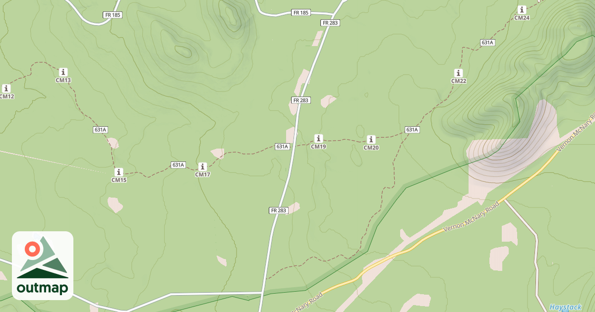 Map of DANSTONE SPRING