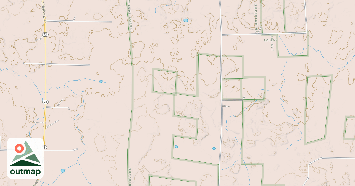Map of DOHERTY SPUR C
