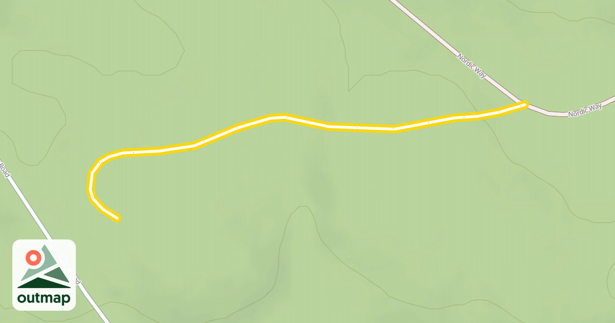 Map of Mountain View Trail