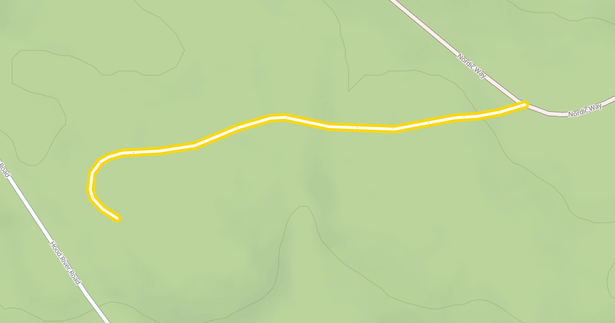 Map preview of Mountain View Trail