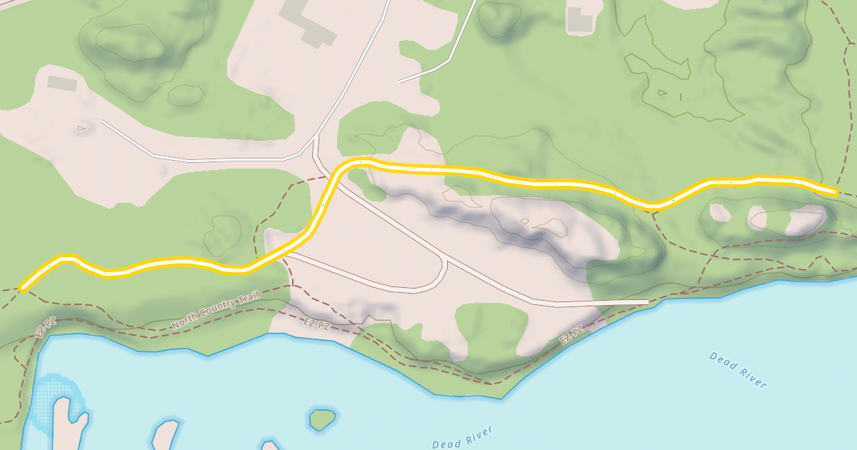 Map preview of Noquemanon Trail