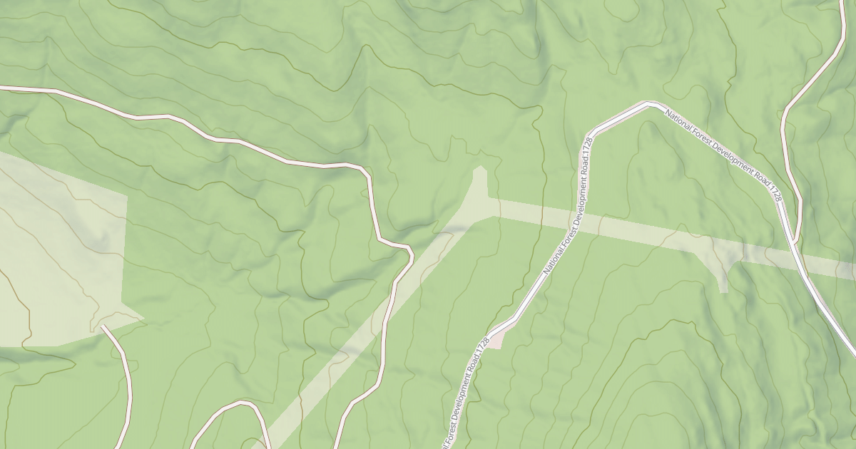 Map preview of USFS Motor Vehicle Use Map Roads {8FCD442B-239B-4ADA-B59F-2740A31C73F0}