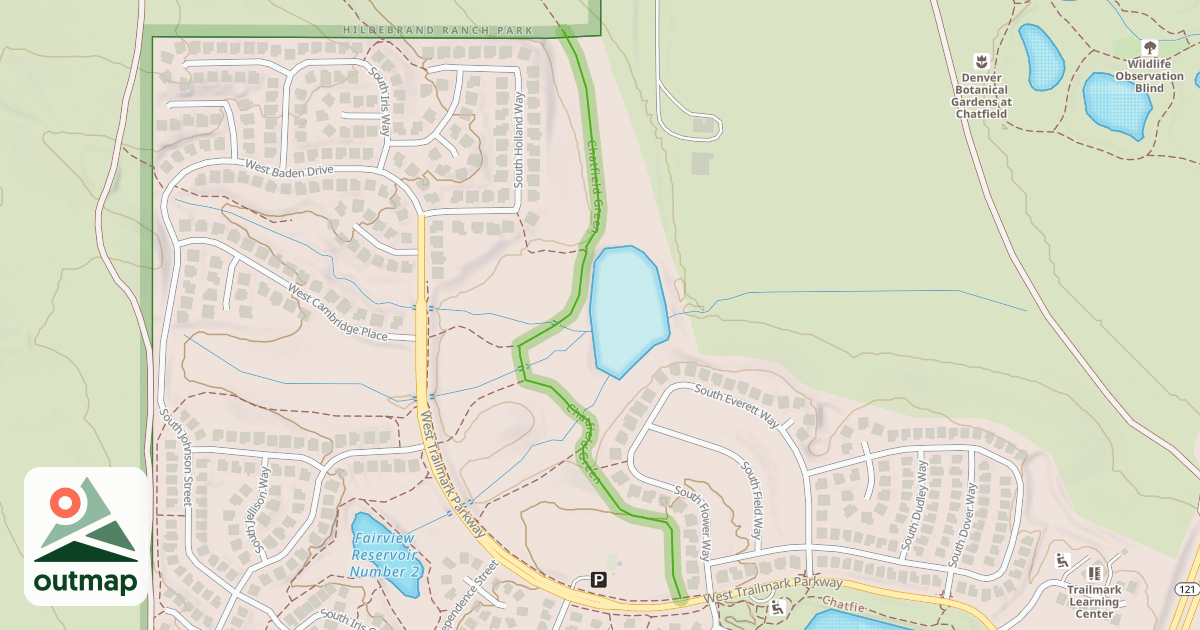 Map of Chatfield Green