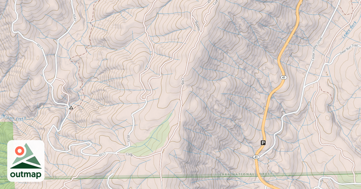 Map of ALLEN RIDGE