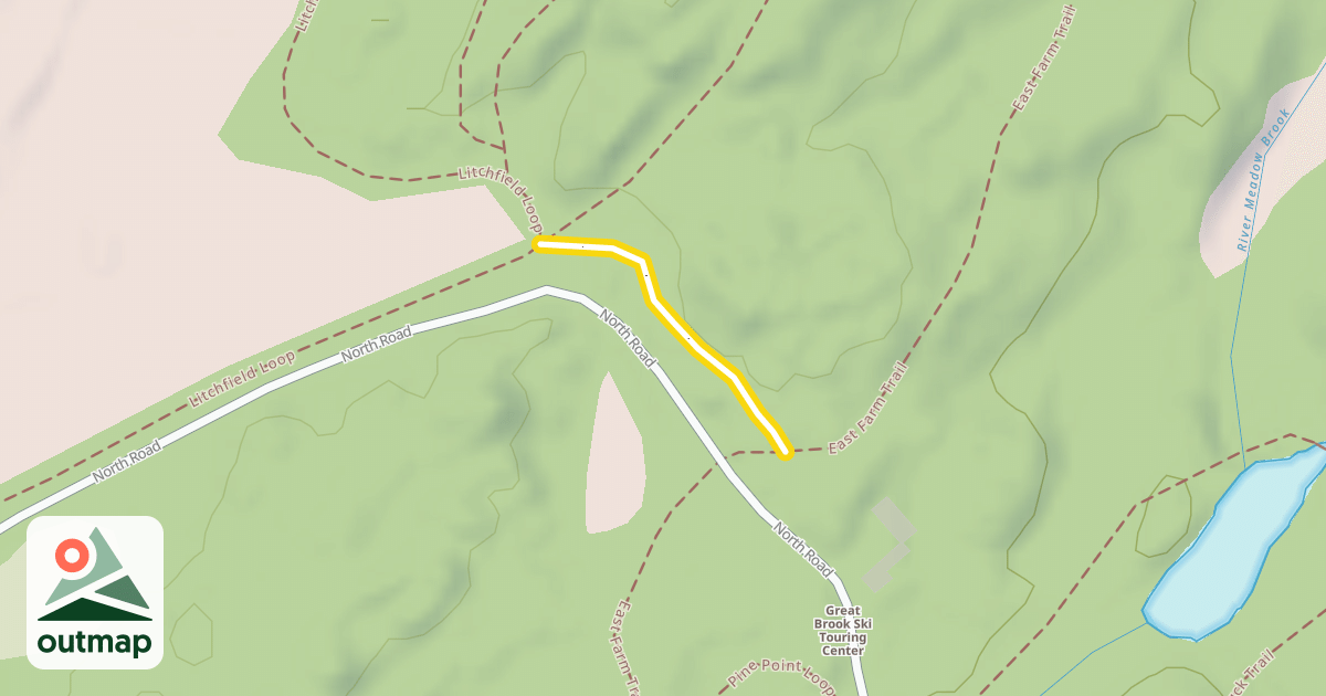 Map of East Farm