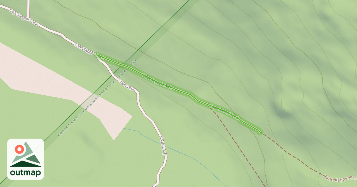 Map of Cape Keppel Track