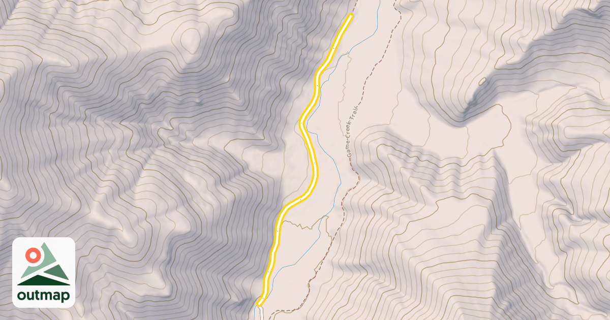 Map of Beaver Ponds Loop