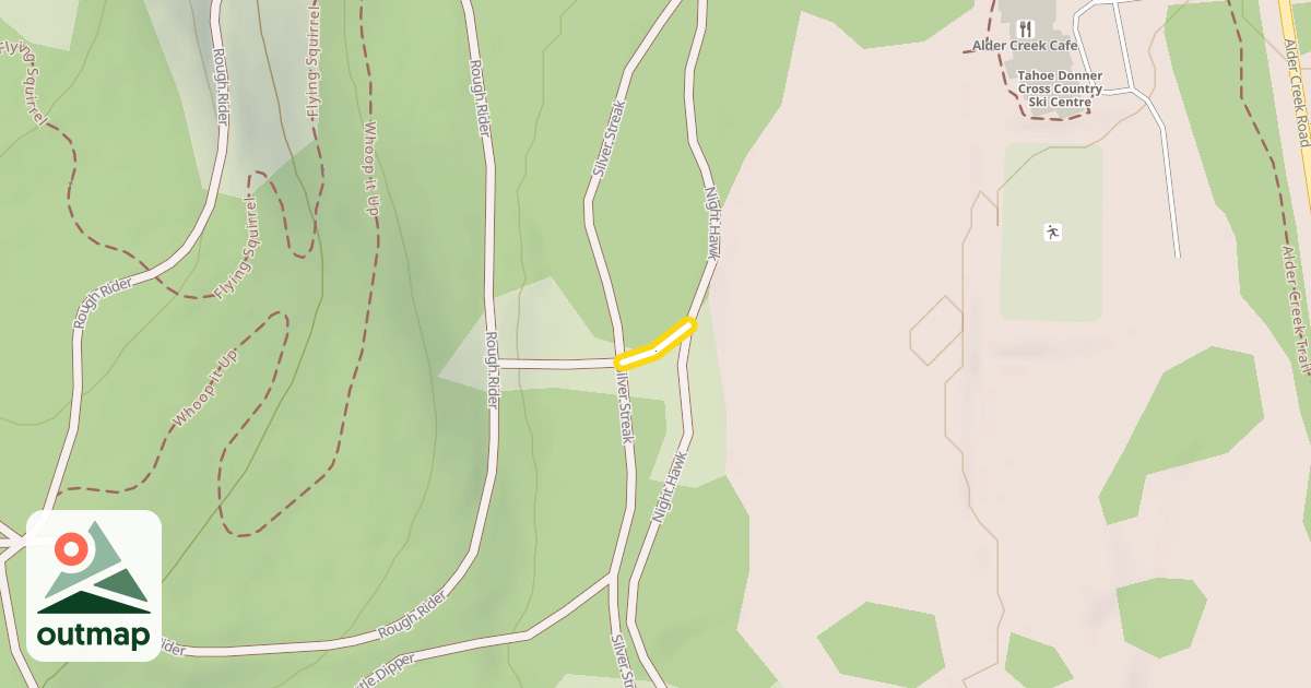 Map of Practice Hill