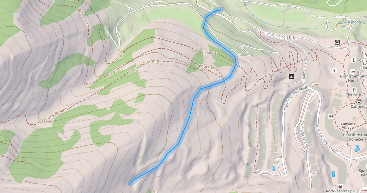 Map preview of Raptor Way