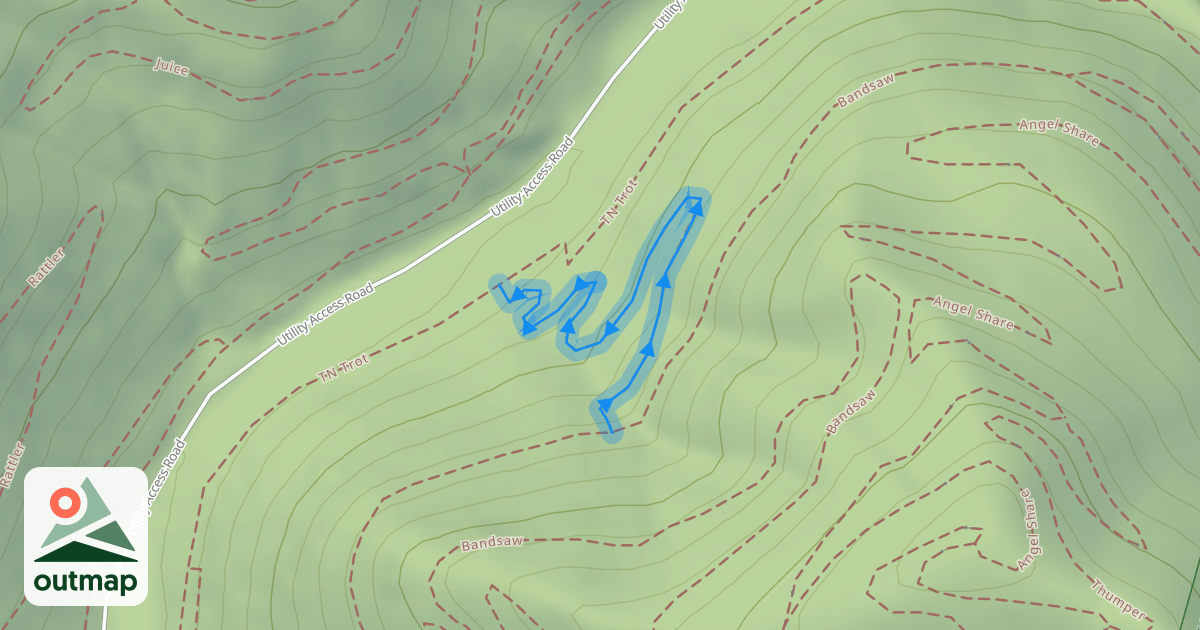 Map of Side Saddle
