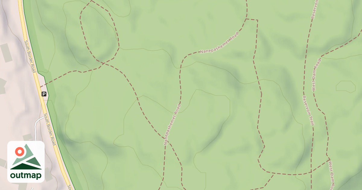 Map of Mountain Bike