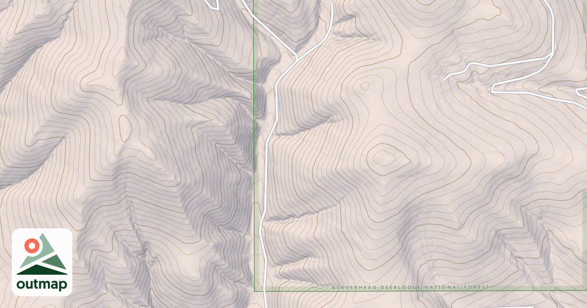 Map of BIG HOLLOW