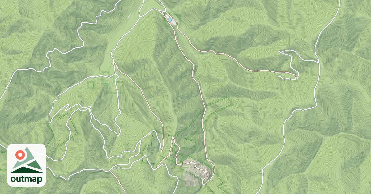 Map of Conjecture Mine Ohv