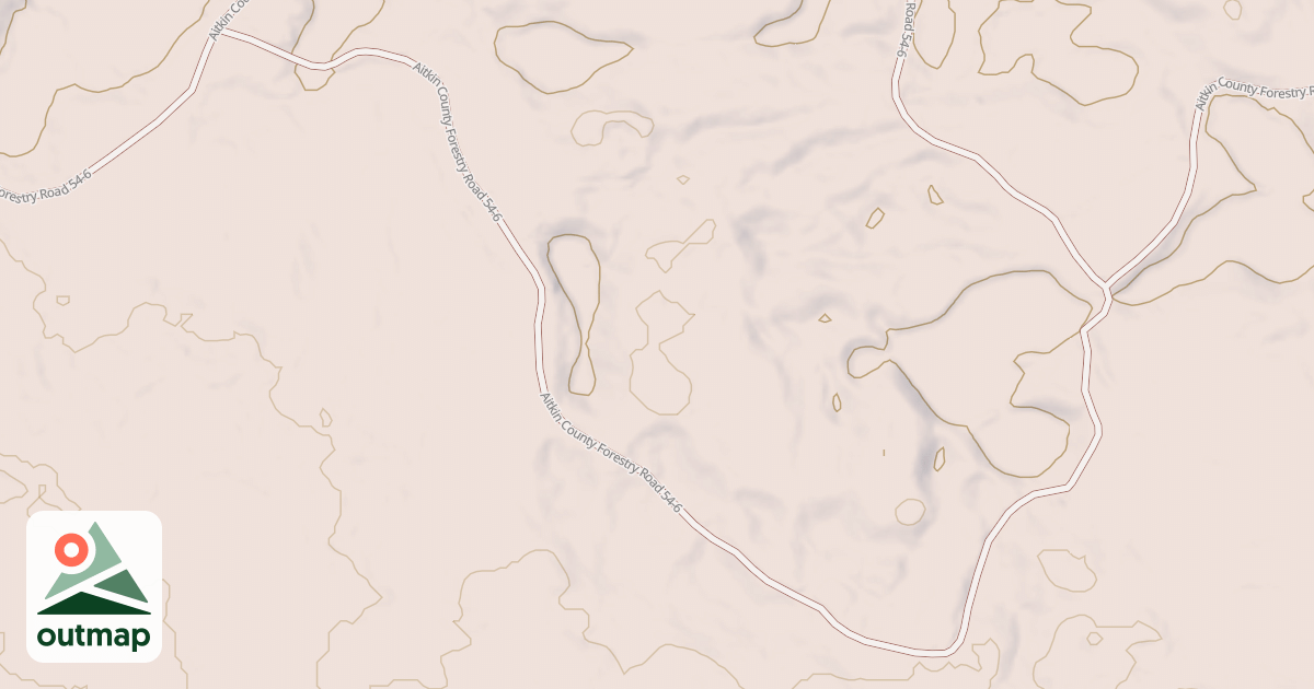 Map of Moose River Connector