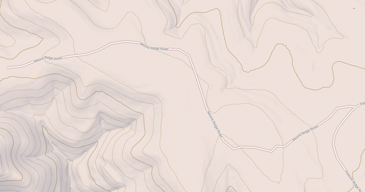 Map preview of MOORE RIDGE