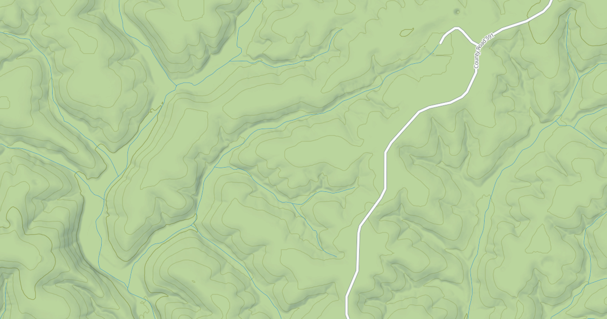 Map preview of VAN WINKLE SPUR A
